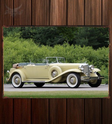 Металлическая табличка Chrysler CG Imperial Dual Cowl Phaeton by LeBaron